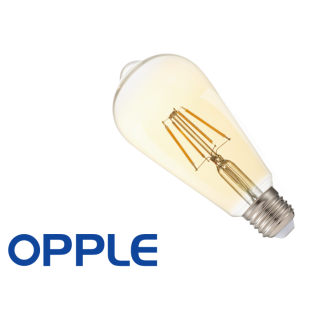 Ampoule led st64 culot e27 4.5w teintée