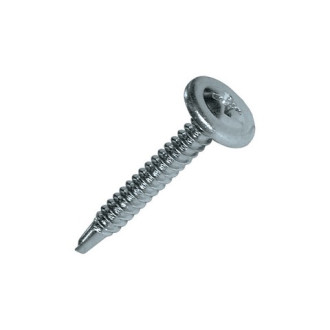 Boîte 500 Vis autoperceuse tête ronde large zingué SCELL-IT - PH2 - 4.2 x 16 mm - TRLC42016