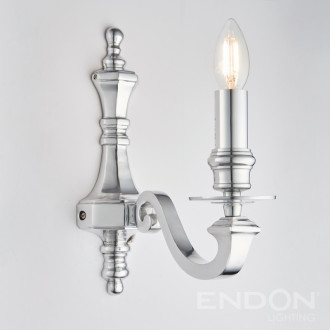 Applique finnsbury, aluminium, 1 ampoule