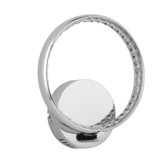 Applique rings, en chrome et cristal