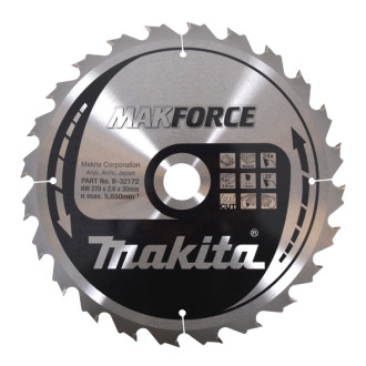 Lame bois TCT PO MAK 270/30/24 MAKITA - B-32172