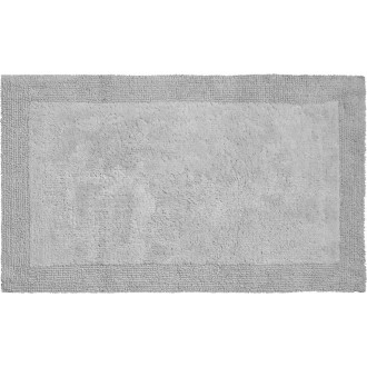 Tapis de salle de bain luxor gris 50 x 80 cm