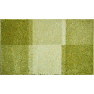 Tapis de salle de bain fantasie vert 70 x 120 cm