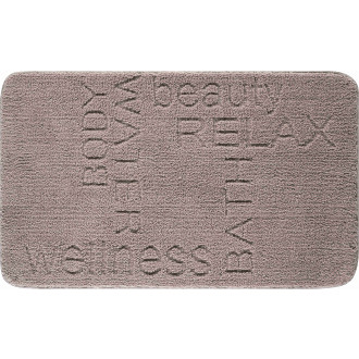 Tapis de salle de bain feeling cacao 70 x 120 cm