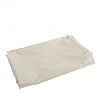 Bâche PVC pour pergola 680gr/m² ivoire
