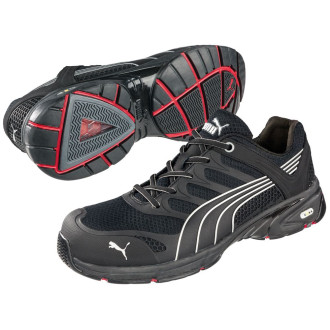 Baskets de sécurité basses Puma fuse motion black low S1P SRC