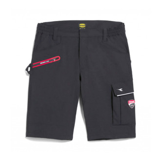 Bermuda de travail Ducati - T.S ( 38-40 ) - Noir - DIADORA - 702.180070-80013 T.S