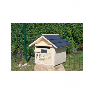 Boîte aux lettres en bois créastuce : domiciladore (1 porte prestige)