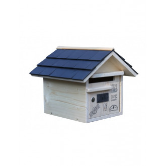 Boîte aux lettres en bois créastuce : routard (1 porte prestige)