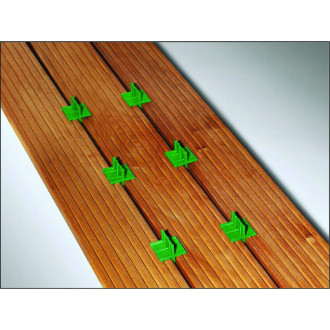 Boite de 12 espaceurs pour lame de terrasse en 4, 5, 6 et 7 mm d'écartement spax