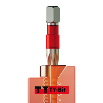 Boite de 5 embouts ty empreinte pozidriv pz2 x 29 mm