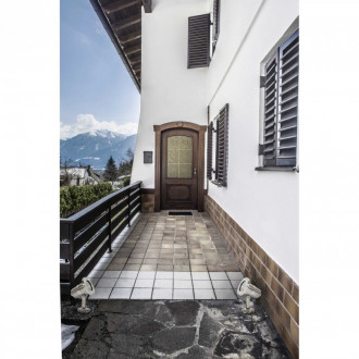 Spot de jardin contemporain à fixer chrome