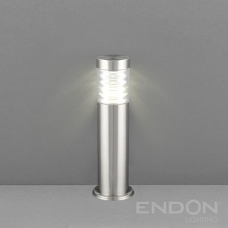 Borne equinox led, acier inoxydable et polycarbonate, 50 cm