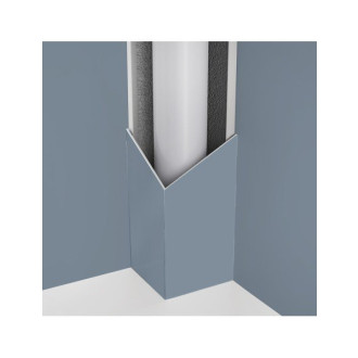Cache tuyau en u 300 x 300 x 300 h2500 - coloris aux choix