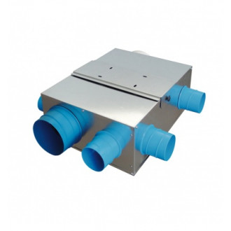 Caisson VMC - Atlantic - Hygrocosy Mini 2 - Simple Flux Hygroréglable - 4 piquages