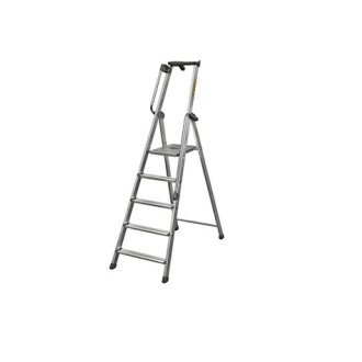 Escabeau aluminium avec rampe 3 marches, CENT270203