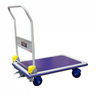 Chariot dossier repliable Prestar® avec frein plateau tôle antidérapant 200 kg - 805007165