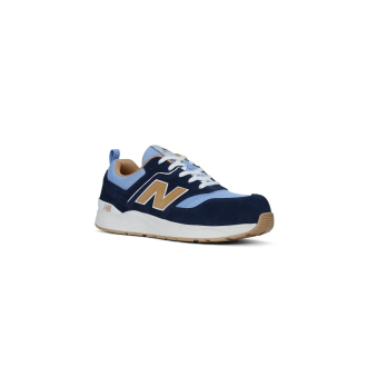Chaussure de sécurité New Balance Elite Lite Meelcap S1 PL - Bleu/Café - T.44.5 - CARHARTT - S4MEELCAPBCD105
