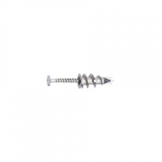 Boite 100 chevilles placo plaque plak métal + vis ing fixations - a200010