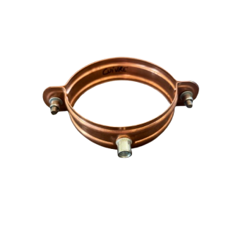 Collier de fixation Cuivre 7/10ème pour descente d'eau pluviales ronde - Ø100 - CUIVRE - COL100-CUIVRE - LaBoitaÔ