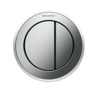 Commande déportée type 10 pneumatique geberit blanc doré