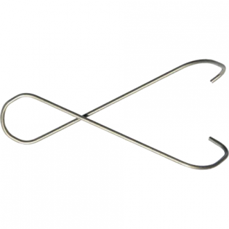 Boîte de crochets tuile inox aisi 302 ressort diam.2mm 762000 DIMOS (x400)