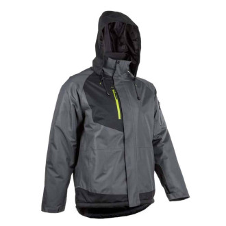 Parka imperméable multipoches avec capuche coverguard yuzu en343 en14058 - Taille et couleur au choix