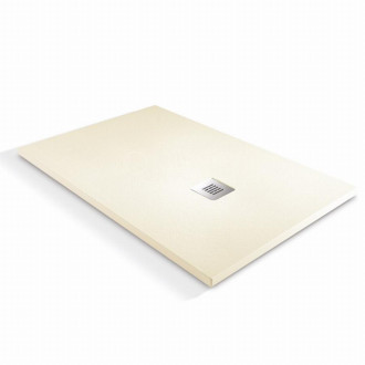Receveur de douche à l'italienne O'Design Solidstone - 90 x 90 - Creme - Alicante