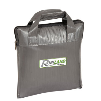 Housse 90 grammes grise pour barbecue rectangulaire 130x70xh80 cm