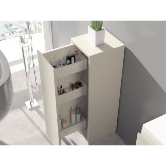 Meuble de salle de bain 120cm bloc 17 - ensemble coquille d'œuf