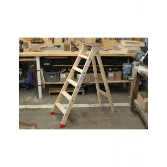 Escabeau lyonnais 5 marches - balmay bois