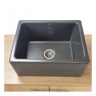 Évier céramique Timbre D'office Belfast anthracite - 1 Bac
