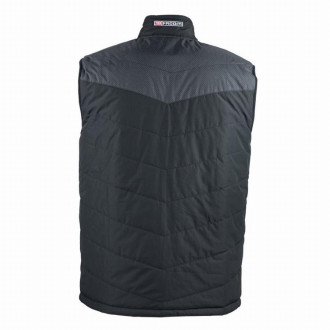 Gilet de travail bodywarmer matelassé réversible FACOM Flag Noir/Rouge Taille L - FXWW5010E-L