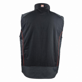 Gilet de travail bodywarmer matelassé FACOM Track Noir/Rouge Taille XL - FXWW5000E-XL