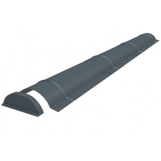 Embout de faîtière pour tuiles bac acier Plastimetal Joris Ide
