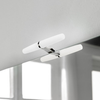 Spot LED pour miroir de salle de bain Gemini (AC 230V 50Hz) - Chromé