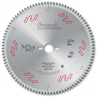 Lame trapèze plate pour mélaminés haute pression hpl freud - ø250 3,2/2,2 al30 z80 tp- - f03fs05119 -lu3f 0200