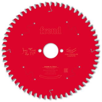 Lame pour scie circulaire portative freud - ø190 2,6/1,6 al30 z56 tp 0° - f03fs09868 -fr13h002h