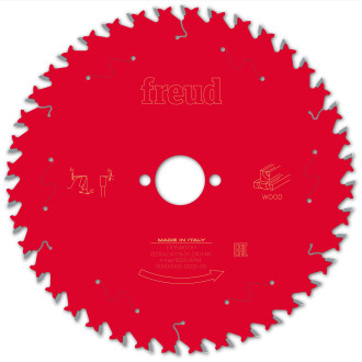 Lame pour scie circulaire portative freud - ø210 2,4/1,8 al30 z40 ba 15° - f03fs09723 -fr15w001h