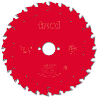 Lame pour scie circulaire portative freud - ø210 2,4/1,8 al30 z24 ba 15° - f03fs09725 -fr15w003h