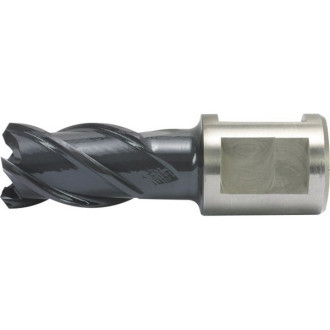 Fraise à carotter, acier à coupe rapide Co, à revêtement RQX, profondeur de coupe de 25 mm, Ø de foret : 21 mm
