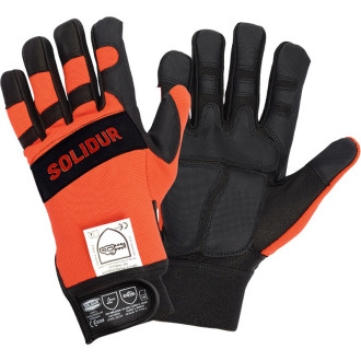 Gants pour tronçonneuse CLASSE 1 T12- SOLIDUR - FRMAGAC-12