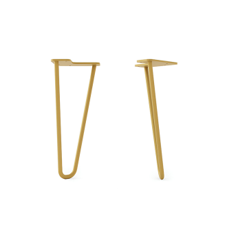 Lot de 2 pieds de table basse Gemini