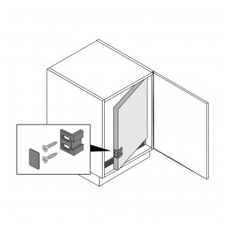 Glissière pour frigo