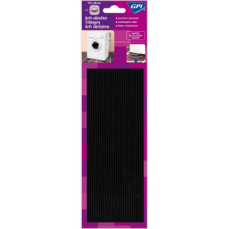 Gpi - 131012 - pantin anti-vibration adhésif pour électroménager 215x80 mm Gpi - 131012 - pantin anti-vibration adhésif pour électroménager 215x80 mm