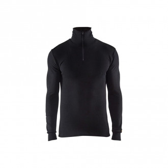 Haut de sous-vétement hiver col zippé blaklader warm