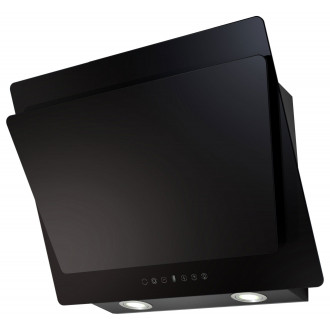 Sogelux hotte inclinée hcle60nf 60cm noire en verre