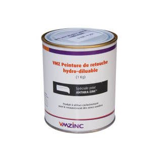 Peinture de retouche hydrodiluable pour anthra-zinc® 1kg VMZINC