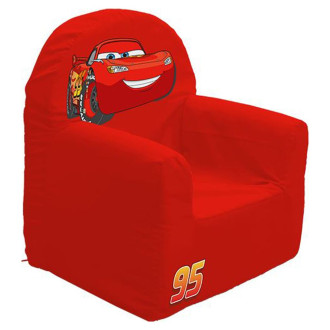 Disney fauteuil d'enfants cars 41 x 37 x 29 cm rouge room320050