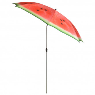 Esschert design parasol watermelon 184 cm rouge et vert tp262